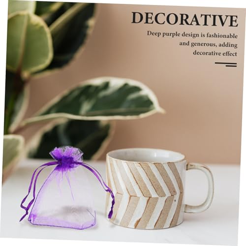 100 bolsas de sachet vacías lavanda 9x7 cm miniatura 5