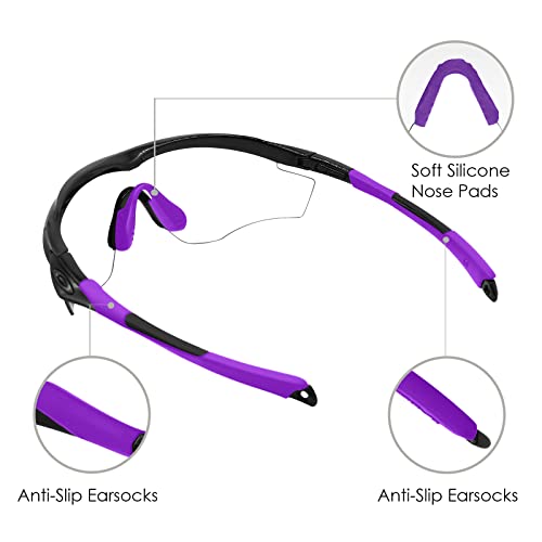 Image of BLAZERBUCK Replacement Sock Kits Earsocks & Nosepieces for Oakley M2 Frame XL Sunglass