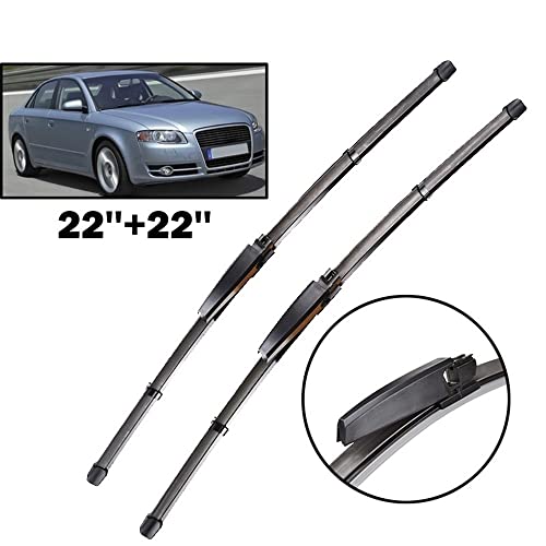 Balais d'essuie-glace Audi A4 B7 S4 RS4 2004-2008 à aérodynamisme premium - 4