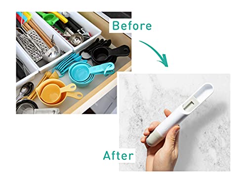 Adjustable-Measuring-Spoon-For-Cooking-Baking-Durable-Adjustable-Measuring-Spoon-With-9-Stalls--Tsp-1-Tbsp-Save-Kitchen-Space-Accurately-Measure-Ingredients-Adjustable-Measure-Tool