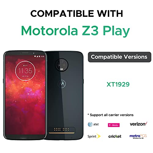 Image of GREEN FUSION Only for Moto Z3 Play Battery Replacement, with Video Tutorial, JS40 Battery for Motorola Z3 Play, with Installation Instruction & Repair Toolkit