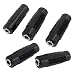 uxcell 3.5mm Female to Female Stereo Audio Coupler Adapter Connector 5 Pcs