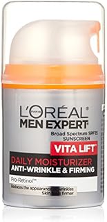 Face Moisturizer for Men, Lightweight Daily Face Lotion for men, L'Oreal Paris Skincare