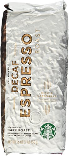 Starbucks Decaf Espresso Wholebean 1lb