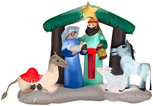 Gemmy Industries Airblown Nativity Scene
