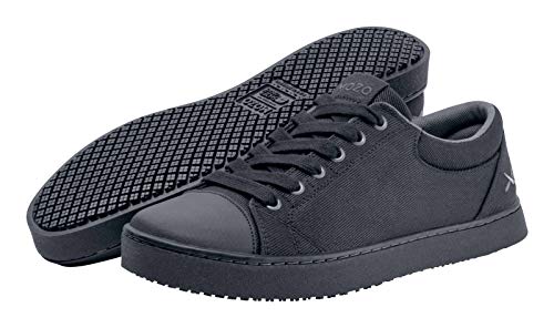 MOZO Men's Slip-Resistant Work Sneakers - Comfortable, Non-Slip Work Shoes for Men - Ideal for Culinary Professionals, Kitchen Staff, Chefs - Grind2