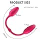 PQKuss Analvibrator Prostata Stimulator Silikon Doppeldildo mit Fernbedienung Analplug 10 vibrationsmodi, Electric Shock Vibratoren Anal Plug Stimulator Sexspielzeug für Männer, Frauen(B)