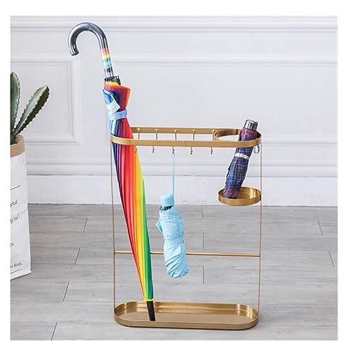 Porte-parapluie peu encombrant autonome pliable contre l'humidité intérieure
