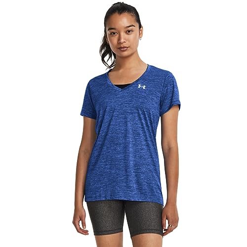Image of Under Armour Womens Tech V-Neck Twist Short-Sleeve T-Shirt
