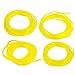 Produktbild Benzinschlauch Kit, PVC Dieselschlauch, 4Stk Kraftstoffschlauch, Kraftstoffleitung Schläuche, PVC Schlauch, Ölschlauch Dieselschlauch für Roller Motorrad Gartenmäher Kettensäge (1.5m)