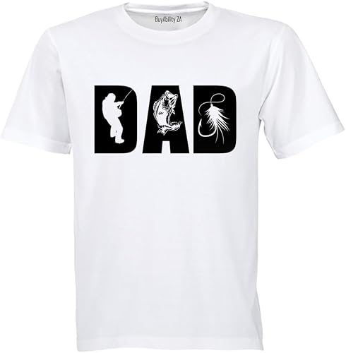 Unisex DAD - Fishing silhouette - Adults - T-Shirt