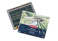 Derwent Artists Colouring Pencils, Set of 24, Professional Quality, 32093
