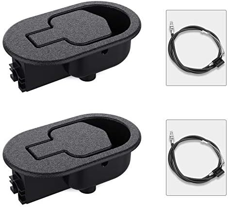 Baridwon 2 Set Recliner Replacement Parts, Durable Recliner Release Pull Handle with Recliner Pull Cable, Repair Replacement Parts Compatible with Most Furniture of Recliner Chair Sofa Couch
