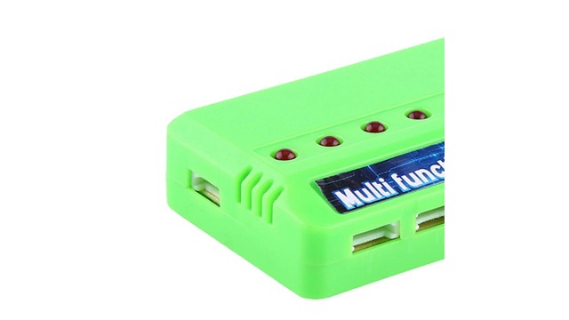 Chargeur USB 6 En 1 Pour Batteries LiPo - Compatible Hubsan H107D, Syma X5C, Drones RC