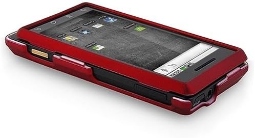Cellet Rubberized Proguard for Motorola Droid A855 - Red