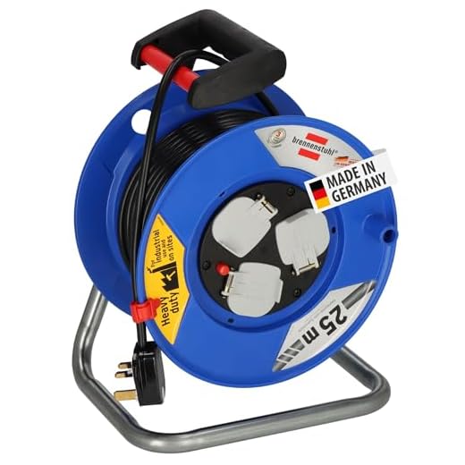 Brennenstuhl 25m Cable Reel for Convenience