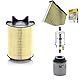 Mann-Filter Service Paket mit 1x Luftfilter C14130, 1x Freciousplus Innenraumfilter FP2939, 1x Kraftstofffilter WK69, 1x Ölfilter W712/94