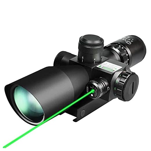CVLIFE 2.5-10x40 Dual Illuminated Mil-dot Scope with Green Laser, Free 20mm Mount