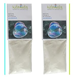 Kidzmedia 10L Riesenseifenblasen Pulver Lösung