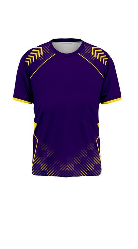 Image of Sports India IPL Cricket Team T Shirt Jersey for (Kid's, Boy's & Mens) New 2024 L812