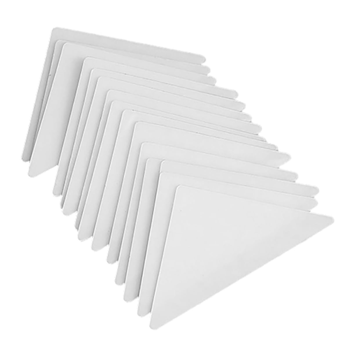 BESPORTBLE Collar Stays for Mens Dress Shirts Collar Inserts for Women Crisp Triangle