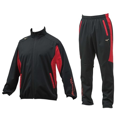 [~Ym] [MZ] MizunoPro ebNV[h ㉺Zbg [N] yYz i12JE8W02/12JF8W02j ubN/bh(09/09) O