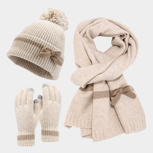 Echarpe triangulaire hiver et bonnet chaud bordeaux pour le vélo et le ski - 7