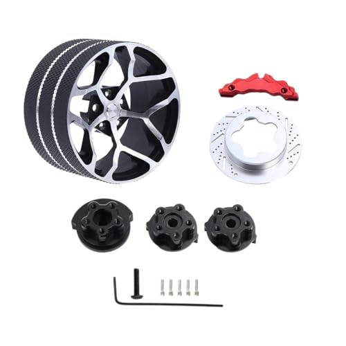 �݊���������܂� Flysky �Ή� Noble NB4 NB4 Pro CNC ���^���g�����X�~�b�^�[�v���e�N�^�[�t���[�� �n���h���t��(Steering Wheel Black)