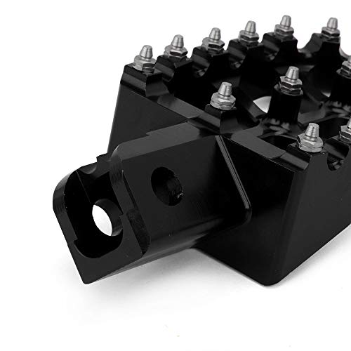 Jfg Racing Dirt Pit Bike Foot Pegs Motorcycle Foot Pegs For Crf50 Crf70 Crf110 Xr50 Xr70 Xr110 Chinese Stomp Demon X Wpb Orion M2R Lucky Mx Thumpstar Piranha Coolsterand Tao Tao Bosuer Kayo - Black #TOP3