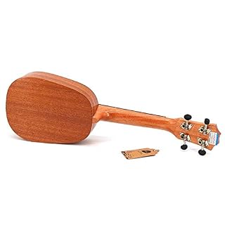 Ukuleles Satin Mahogany Concert Ukulele with White Binding Musical Instrument 21 inch Pineapple Barrel Ukulele 4-String Small Guitar Fashion Musical Instrument - Les Beatles, Paul McCartney, John Lennon, RIngo Starr, George Harrison Ukuleles Satin Mahogany Concert Ukulele with White Binding Musical Instrument 21 inch Pineapple Barrel Ukulele 4-String Small Guitar Fashion Musical Instrument – Image 4