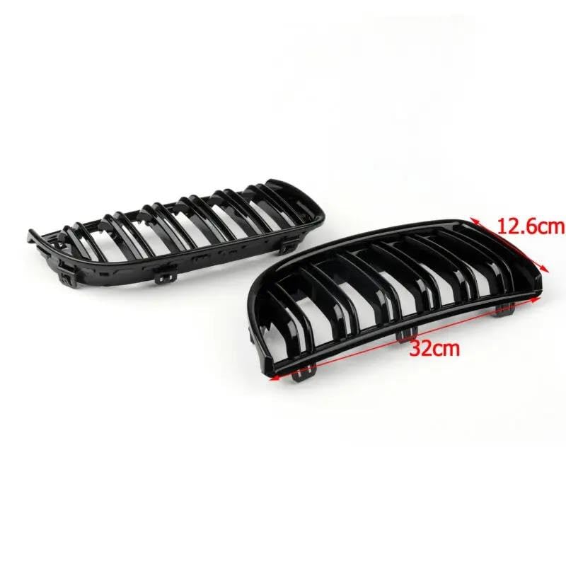 Parrilla de doble listón para parachoques delantero de BMW E90 2004-2007 2