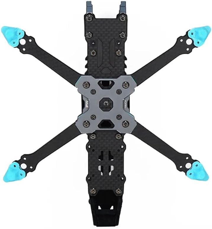 SPARKHOBBY Axisflying Manta 3.6inch Squashed-X Carbon Fiber Frame Kit Wheelbase 162mm Suitable for Gemfan-3630 Prop 3.6” Freestyle Drones (3.6 Manta KIT)