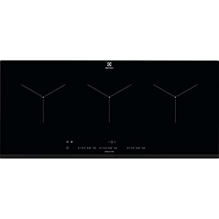 Buy Electrolux 90cm Induction Hob, 3 Cooking Zones, Sliding Touch