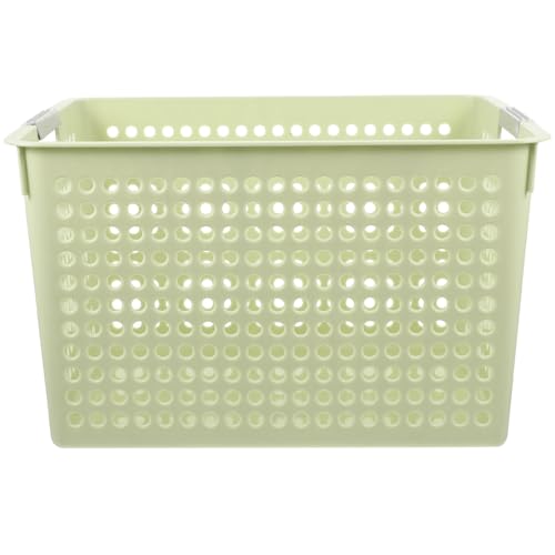 Plastic Laundry Basket Multi Functional Sundries Organizer for Home Office and School Clothes Storage Bin with Handles for Dirty