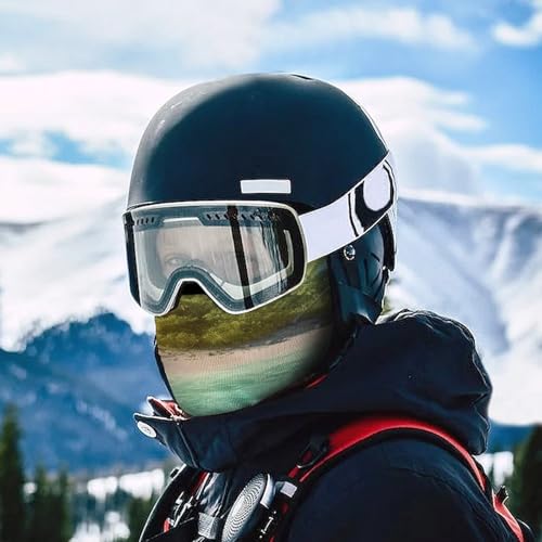 Balaclava para Hombres Máscara de Esquí Tropical Isla Invierno Cubrebocas para Ciclismo miniatura 5