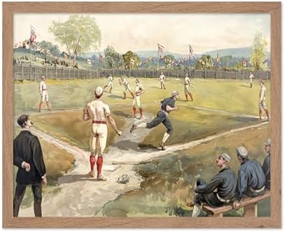 Poster Master Vintage Baseball Wall Art