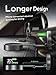 THREEKEY for MagSafe Car Mount Charger,Qi2 Wireless Car Charger,15W Magnetic Charger Fast Charging,Retractable Phone Holder with 360°Rotation,Car Mount for iPhone17-12&Galaxy S25 Ultra