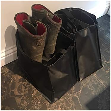 Black Welly Boot bag - Muddy Wellington Boot Storage Bag