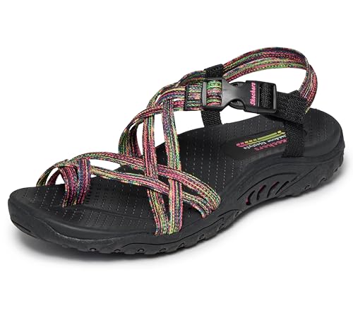 Skechers Reggae Fiesta pour femme, sandales de randonnée confortables