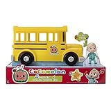 Dieses entzückende CoComelon Spielzeug bietet Platz für 6 Ihrer Lieblings-CoComelon Familienmitglieder und Freunde!