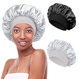 Premium Stoff - Die Schlafmütze ist aus hochwertigem Satin, weich und atmungsaktiv, leicht und nicht leicht zu verblassen. Die seidige Haptik sorgt für ein angenehmes Tragegefühl.