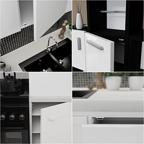 Navaris 10x Türmagnet Magnetschnäpper stark - Tür Magnet Haltekraft 14kg - Magnetverschluss Schrank - Türmagnete Magnet Schranktür - Schrankmagnete Magnetschloss Magnetschnapper