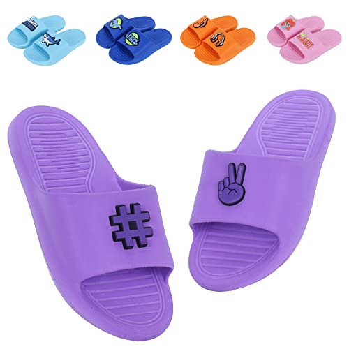 Image of DOCTOR EXTRA SOFT Unisex-Child Kids Rainy Monsoon Flip-Flop Sliders Soft Comfortable Indoor Outdoor Slippers Stylish Non-Slip Slide Home Casual Cool Cartoon Cute House Chappals For Boys & Girls