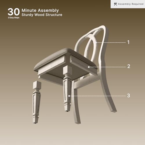 Signature Design by Ashley Realyn Dining Chairs, Set of 2, French Country - image 4