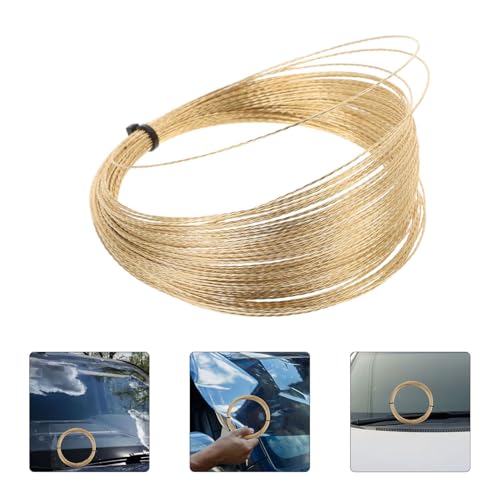 GLEAVI 1 Rolo De Fio De Corte De Para-Brisa De Carro Fio De Aço Cortado Para Para-Brisa Automático S