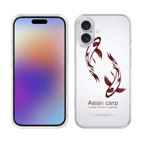 AnglersLife Redmi 12 5G XIG03 �Ƃ̌݊������� TPU�P�[�X �}�z�J�o�[ �A���h���C�h �P�[�X�̑�֕i �N���A ���� �y�� Android�p TPU �ь� �g�� Koi Fish �z���C�g