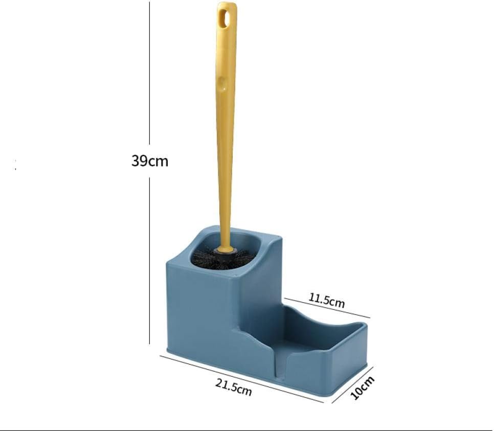 Toilet Brush, Toilet Brushes and Holders Silicone Toilet Cleaning Brush Kit Bathroom - Toilet brush set toilet brush free punch toilet toilet brush long handle no dead corner toilet brush holder