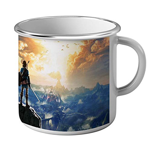 French Unicorn Zelda The Legend Breath Of The Wild Video Games Japan Enamelled Metal Mug