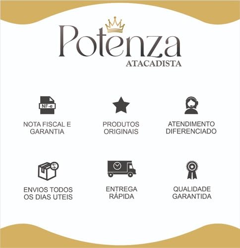 Acabamento Registro Padrão Deca Cromado Gota Luxo Potenza