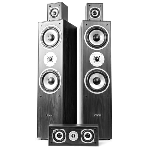 Miniatura 8 de Fenton Cine En Casa 5.1 Bluetooth 510w - Equipo Completo Con Amplificador, Altavoces Madera, Karaoke Con Entradas Mic, Reproductor Mp3 Usb, Sonido Envolvente Para Películas, Música Y Juegos